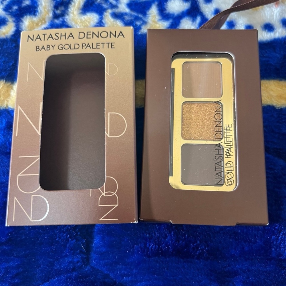 NATASHA DENONA Limited Edition BABY GOLD EYE SHADOW PALETTE mini